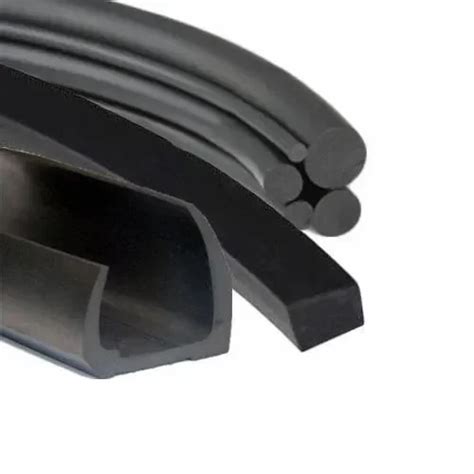 Black Silicone Rubber Strip, Thickness: More than 100 mm at Rs 15/meter in Mumbai