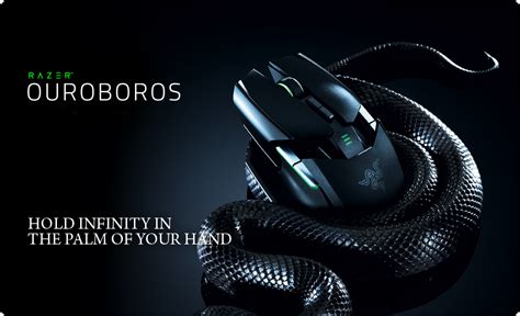 Razer Ouroboros Gaming Mouse – Wired / Wireless Mouse for Gaming