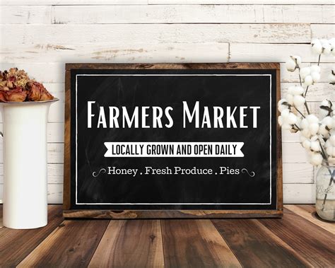 Printable Farmers Market Sign - Printable Word Searches