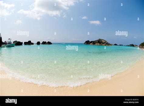 The Fairmont Southampton Beach Southampton Parish Bermuda Stock Photo ...