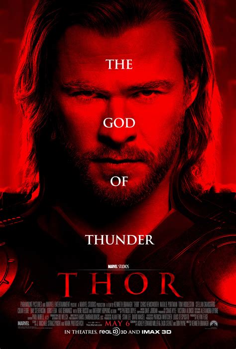 'Thor' is the God of Thunder in 2 New Movie Posters