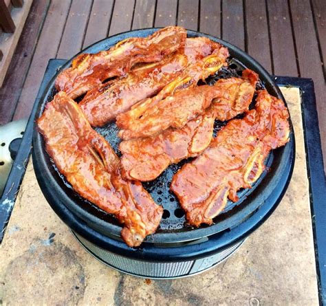 Korean BBQ done directly on the Grill Grid. The secret is to warm up ...