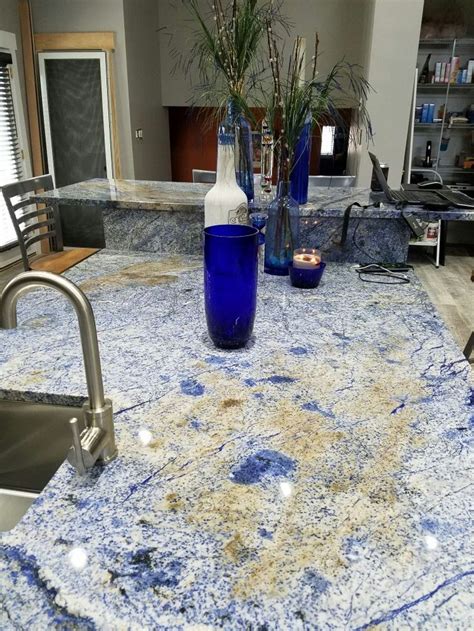 Blue Bahia Granite Countertops | Granite countertops, Countertops, Home ...