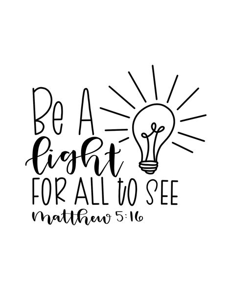 Matthew 5:16 SVG File Bible Verse SVG Bible Verse Download - Etsy Australia