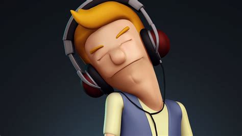 Jimmy Pesto Jr Bob's Burgers 3D ZBrush - YouTube