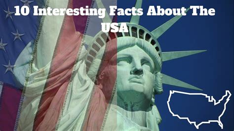 10 Interesting Facts About The USA - YouTube