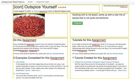 ds106 Bank Nuevo: Assignments Now Fully Functional – CogDogBlog