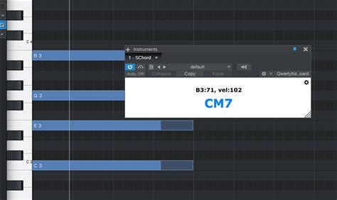 Simple Chord Detection free VST plugin for Windows