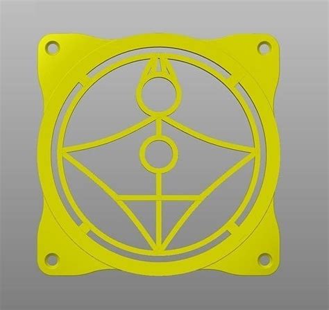 The Owl House King Light Glyph Fan Cover120mm 3D model 3D printable ...