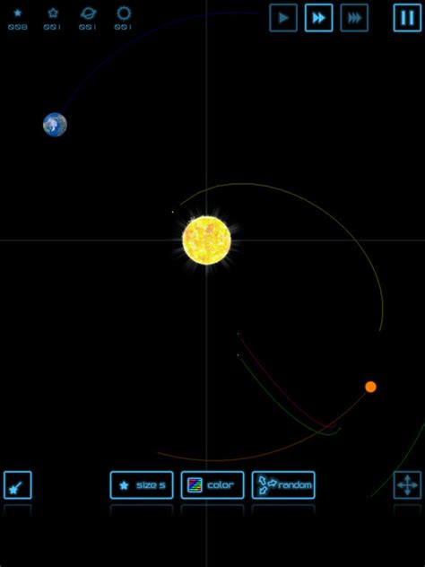 Planet simulation on the App Store