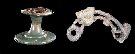 A buried cache of 2,300 year-old Iron Age artefacts has been discovered in the UK