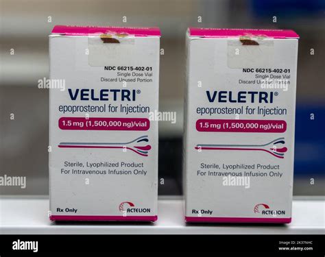 Veletri vasodilator it can treat pulmonary hypertension hi-res stock ...