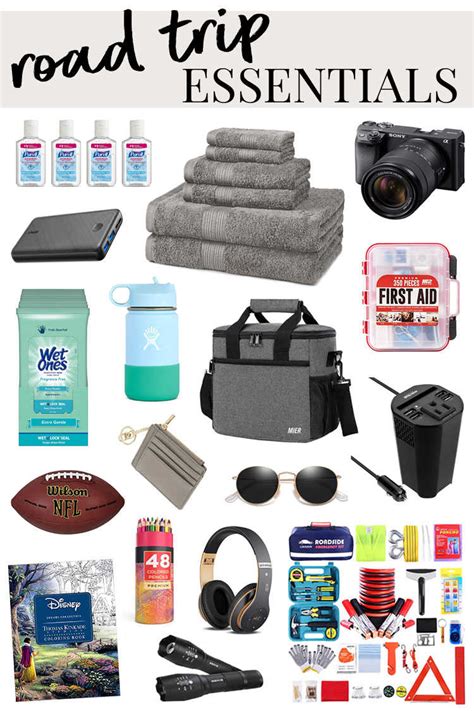 35+ Family Road Trip Essentials and Printable