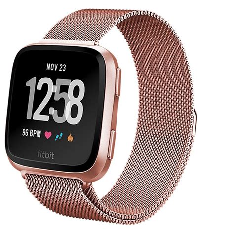 Ktab Watch Bands for Fitbit Versa Bands for Women Men Milanese Loop ...