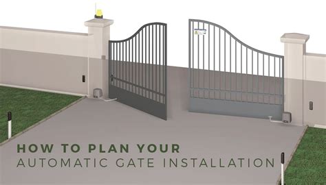 How to Plan Automatic Gate Installation | FSF Fencing Supplies