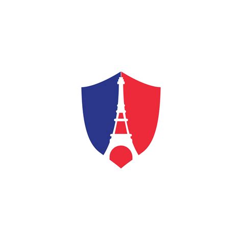 Eiffel tower logo design template. Paris logo design. 13914481 Vector ...