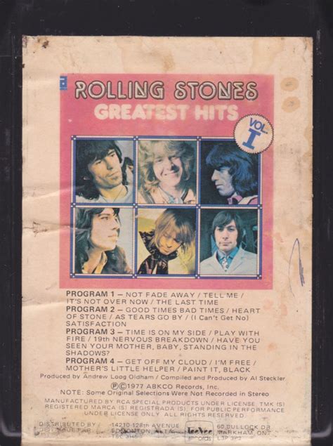 The Rolling Stones Greatest hits vol 1 (Vinyl Records, LP, CD) on CDandLP