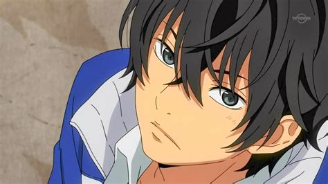 Anime Boy Grey Eyes / Manga Guy Hair, Anime Boy Black Hair Blue Eyes ...