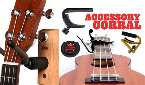 Ukulele Accessories A corral of care, capos, and stands – Ukulele