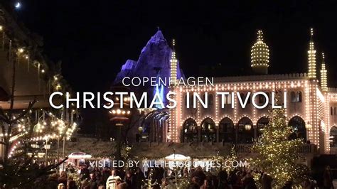 Christmas at Tivoli Gardens - Copenhagen Denmark