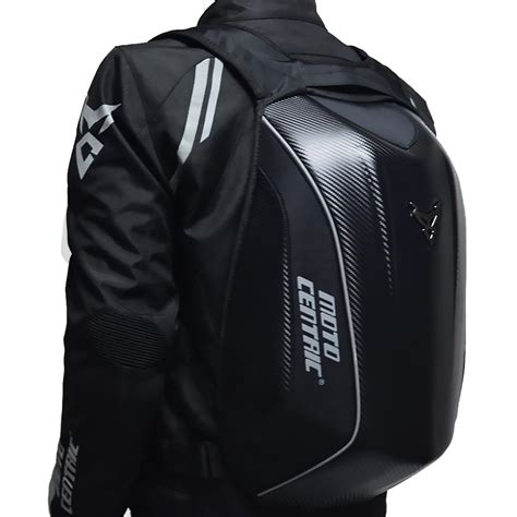 Carbon Fiber Motorcycle Backpack Riding Bag MC Backpack Rider ...