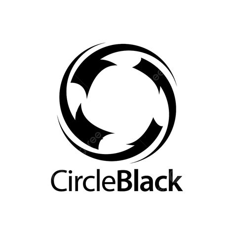 Black Circle Logo Design