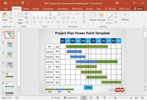 free-project-plan-template-for-powerpoint - FPPT