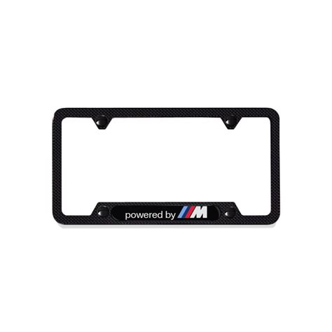 2016-2024 BMW License Plate Frame, Powered By M 82-12-5-A1C-497 ...