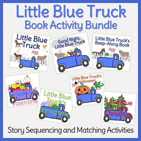 Little Blue Truck Book Activities Bundle - Beyond Mommying