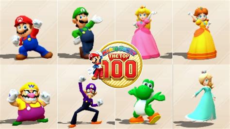 Mario Party: The Top 100 // All Characters [1st Place] - YouTube