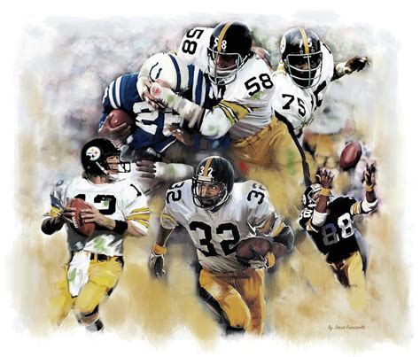 Pittsburgh Steelers Classic Steelers Painting by Iconic Images Art ...