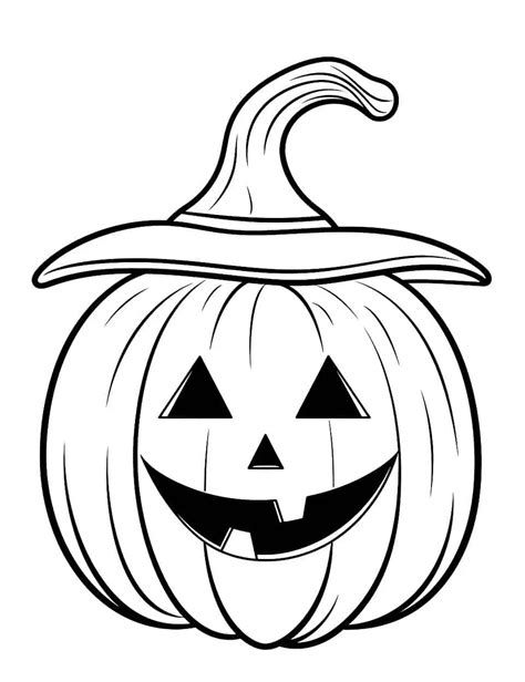 25 Pumpkin Coloring Pages: Printable Sheets for Kids