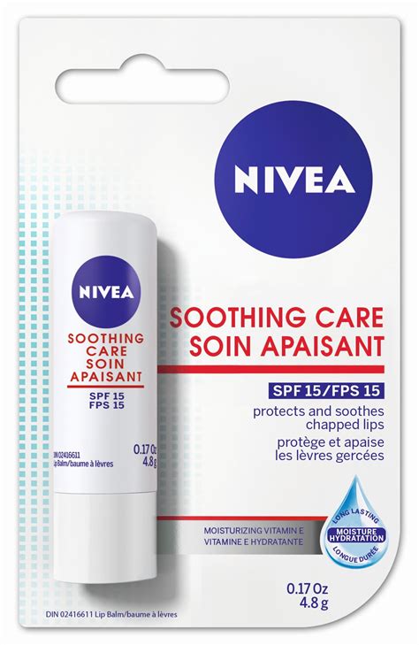 NIVEA Soothing Care SPF 15 Lip Balm reviews in Lip Balm - ChickAdvisor