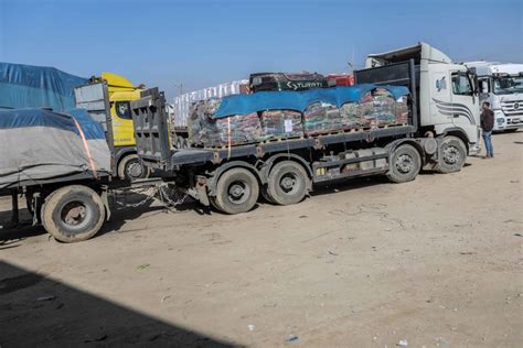 Gaza Sees Largest Aid Convoy Since Hostilities