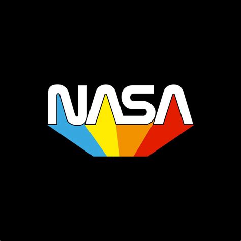 NASA Retro Logo Merchandise Design