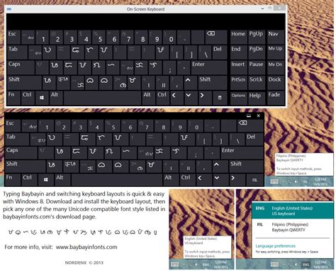 Baybayin Modern Fonts: Baybayin Unicode Keyboard Layout for Mac OSX