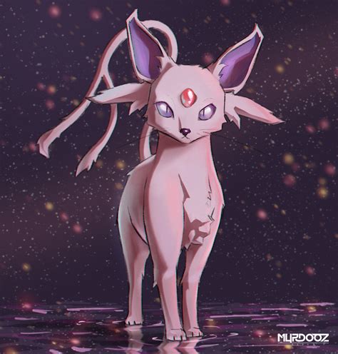 ArtStation - Espeon - Pokémon