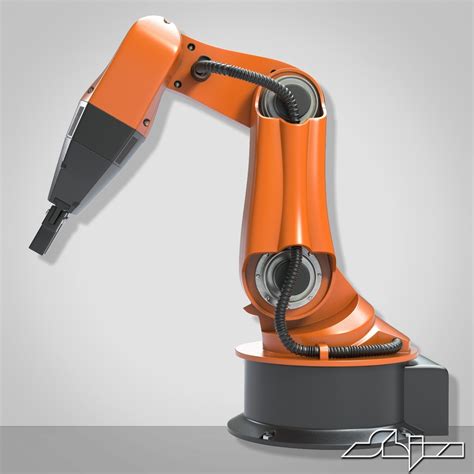 robot arm kuka 3d model