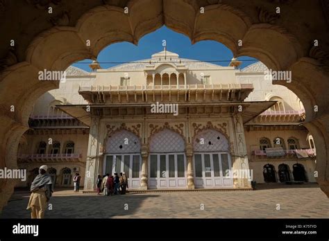 India, Rajasthan State, Alwar, City Palace Stock Photo - Alamy