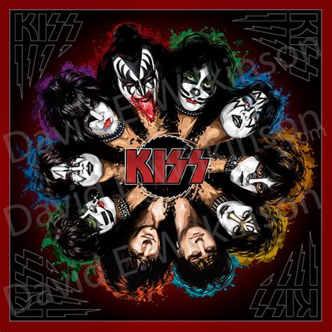 Kiss artwork, Kiss album covers, Kiss rock bands