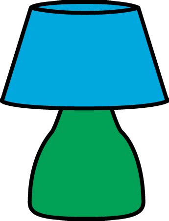 Green Lamp Clip Art - Green Lamp Image