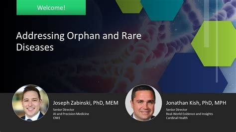 Addressing Orphan and Rare Diseases - YouTube