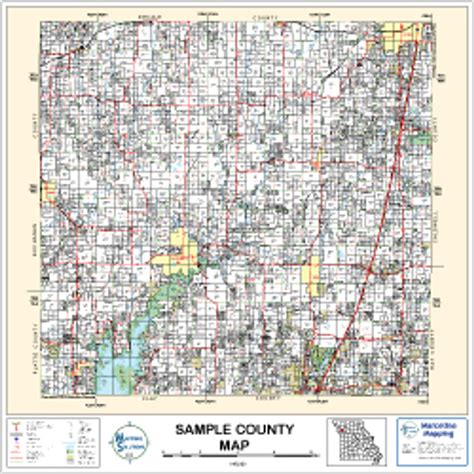 Payne County Oklahoma 2000 Wall Map