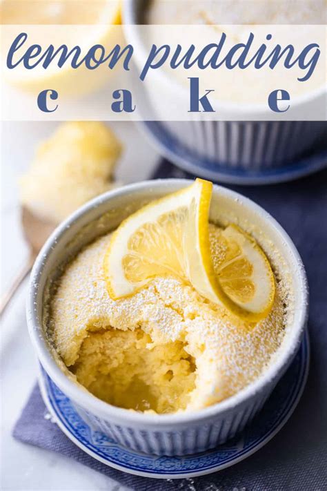 Lemon Pudding Cake: Easy to make & so luscious! -Baking a Moment