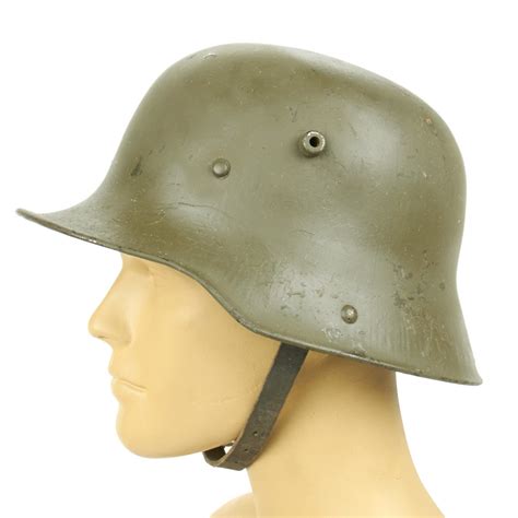 Original Imperial German WWI M16 Stahlhelm Helmet- Shell Size 66 ...