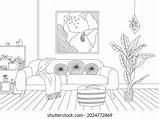 Rooms Coloring Pages Royalty Free Images Stock Photos & Pictures  sketch template