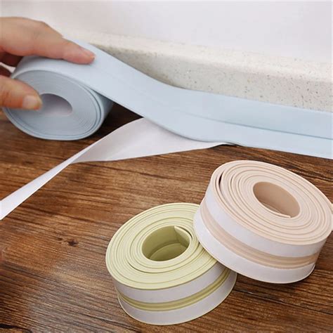 PVC waterproof mildew proof adhesive tape, Kitchen Bathroom Wall ...