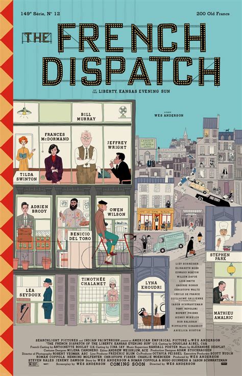 The French Dispatch Official Trailer