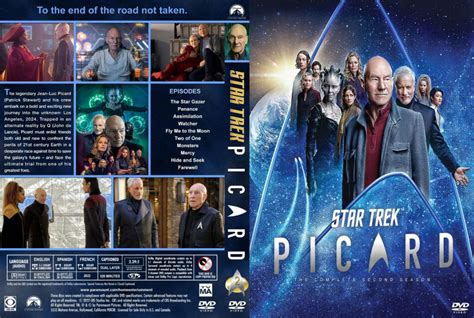 Picard Season 1 2020 R1 Custom Dvd Cover Labels - Photos