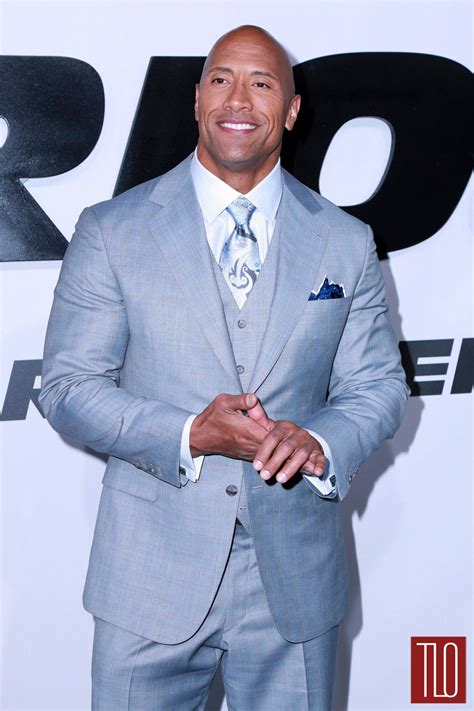 Dwayne Johnson at the "Furious 7" LA Premiere | Tom + Lorenzo